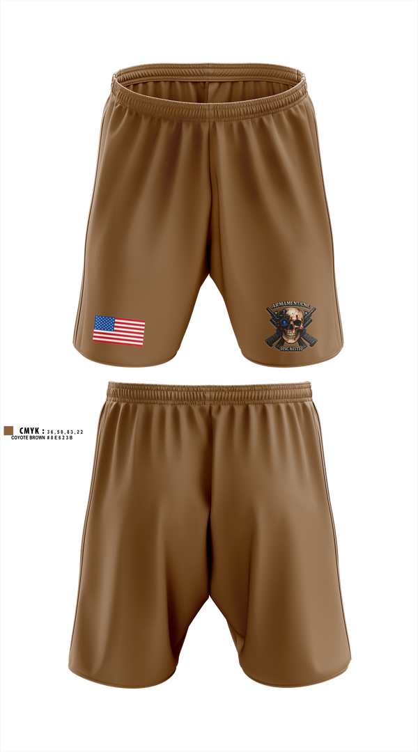 Athletic Shorts With Pockets, HSC 615TH ASB, Army, Teamtime, Team time, sublimation, custom sports apparel, team uniforms, spirit wear, spiritwear, sports uniforms, custom shirts, team store, custom team store, fundraiser sports, apparel fundraiser