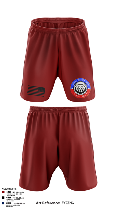 Agif 18486866 Athletic Shorts With Pockets - 1