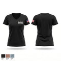 Randlett fire and rescue Women's Short Sleeve V-neck Shirt - 1