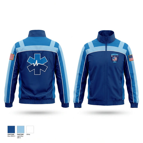 Windbreaker, Cumberland Healthcare, EMS/EMT, Teamtime, Team time, sublimation, custom sports apparel, team uniforms, spirit wear, spiritwear, sports uniforms, custom shirts, team store, custom team store, fundraiser sports, apparel fundraiser