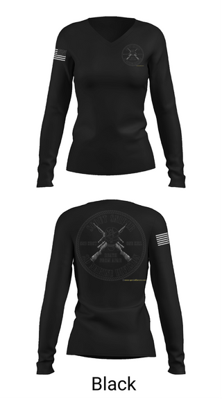 Womens Long Sleeve Vneck Shirt, STA PLT 1/2, Marines, Teamtime, Team time, sublimation, custom sports apparel, team uniforms, spirit wear, spiritwear, sports uniforms, custom shirts, team store, custom team store, fundraiser sports, apparel fundraiser