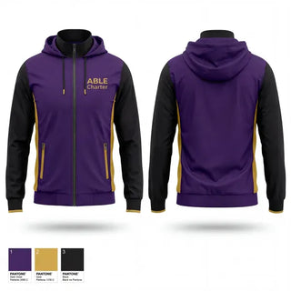 Windbreaker, ABLE Charter, Men's Volleyball, Teamtime, Team time, sublimation, custom sports apparel, team uniforms, spirit wear, spiritwear, sports uniforms, custom shirts, team store, custom team store, fundraiser sports, apparel fundraiser
