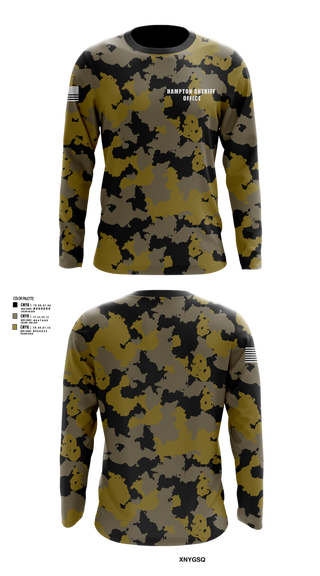 Long Sleeve Performance Shirt, Hampton sheriff office, , Teamtime, Team time, sublimation, custom sports apparel, team uniforms, spirit wear, spiritwear, sports uniforms, custom shirts, team store, custom team store, fundraiser sports, apparel fundraiser