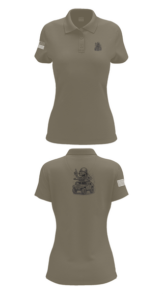 Womens Short Sleeve Performance Polo, 278th JMTG-U Mayors Cell Mech., , Teamtime, Team time, sublimation, custom sports apparel, team uniforms, spirit wear, spiritwear, sports uniforms, custom shirts, team store, custom team store, fundraiser sports, apparel fundraiser