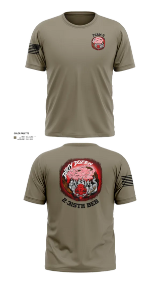 Short Sleeve Performance Shirt, Dirty Dozen, , Teamtime, Team time, sublimation, custom sports apparel, team uniforms, spirit wear, spiritwear, sports uniforms, custom shirts, team store, custom team store, fundraiser sports, apparel fundraiser