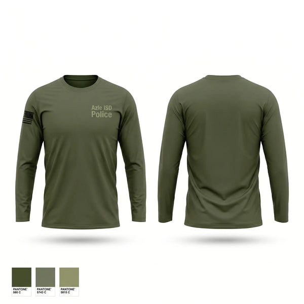 Long Sleeve Performance Shirt, Azle ISD Police, Police, Teamtime, Team time, sublimation, custom sports apparel, team uniforms, spirit wear, spiritwear, sports uniforms, custom shirts, team store, custom team store, fundraiser sports, apparel fundraiser