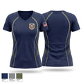 Bayonne Police Department Women's Short Sleeve V-neck Shirt - 1