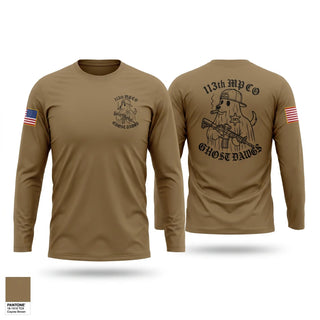 Long Sleeve Performance Shirt, 113th MP CO, Army, Teamtime, Team time, sublimation, custom sports apparel, team uniforms, spirit wear, spiritwear, sports uniforms, custom shirts, team store, custom team store, fundraiser sports, apparel fundraiser
