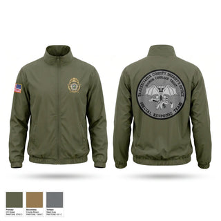 Windbreaker, Transylvania County Special Response Team, Police, Teamtime, Team time, sublimation, custom sports apparel, team uniforms, spirit wear, spiritwear, sports uniforms, custom shirts, team store, custom team store, fundraiser sports, apparel fundraiser