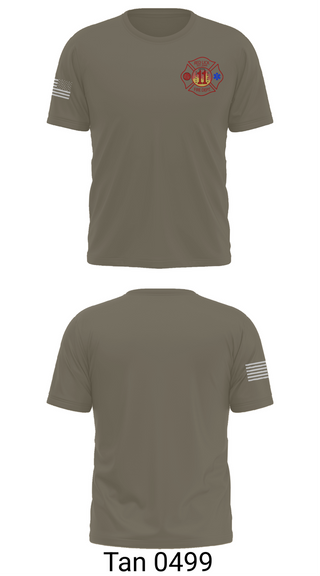 Old School Cotton Feel Shirt, Red Lick VFD, Fire Department, Teamtime, Team time, sublimation, custom sports apparel, team uniforms, spirit wear, spiritwear, sports uniforms, custom shirts, team store, custom team store, fundraiser sports, apparel fundraiser