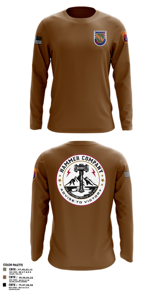 Long Sleeve Performance Shirt, , Army, Teamtime, Team time, sublimation, custom sports apparel, team uniforms, spirit wear, spiritwear, sports uniforms, custom shirts, team store, custom team store, fundraiser sports, apparel fundraiser