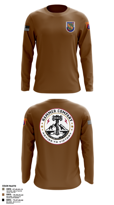HHC 2/4SFAB Long Sleeve Performance Shirt 2