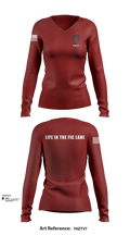 III MEF G-9 26975177 Women's Long Sleeve V-neck Shirt - 102