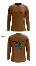 B co 603rd 69777518 Long Sleeve Performance Shirt 1
