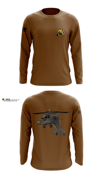 Long Sleeve Performance Shirt, B co 603rd, , Teamtime, Team time, sublimation, custom sports apparel, team uniforms, spirit wear, spiritwear, sports uniforms, custom shirts, team store, custom team store, fundraiser sports, apparel fundraiser