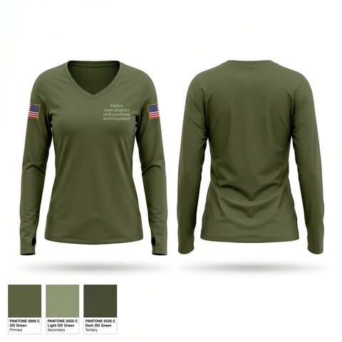 Old School Cotton Feel Shirt, Police - immigration and customs enforcement, Police, Teamtime, Team time, sublimation, custom sports apparel, team uniforms, spirit wear, spiritwear, sports uniforms, custom shirts, team store, custom team store, fundraiser sports, apparel fundraiser