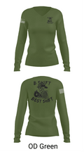 812 CES (B shift) 21761053 Women's Long Sleeve V-neck Shirt - 57