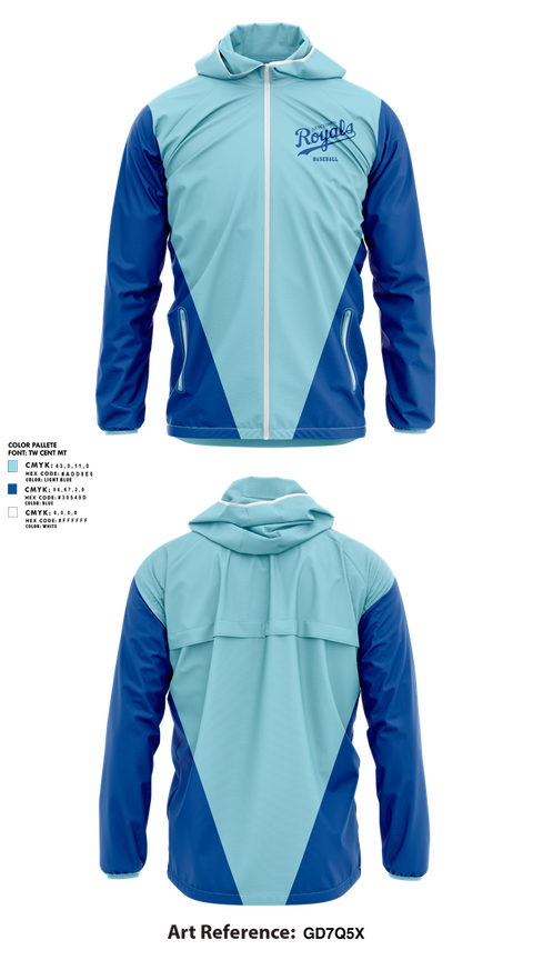 Windbreaker, Newtown Royals, Baseball, Teamtime, Team time, sublimation, custom sports apparel, team uniforms, spirit wear, spiritwear, sports uniforms, custom shirts, team store, custom team store, fundraiser sports, apparel fundraiser