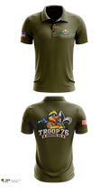 Troop 76 Short Sleeve Performance Polo - 4