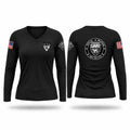 SWAT 72988323 Women's Long Sleeve V-neck Shirt - 1