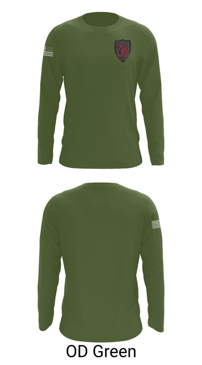 III MEF G-9 26975177 Long Sleeve Performance Shirt 46