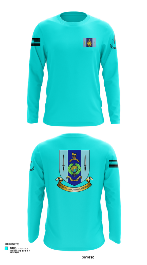 Long Sleeve Performance Shirt, 40 Royal marine commando, , Teamtime, Team time, sublimation, custom sports apparel, team uniforms, spirit wear, spiritwear, sports uniforms, custom shirts, team store, custom team store, fundraiser sports, apparel fundraiser