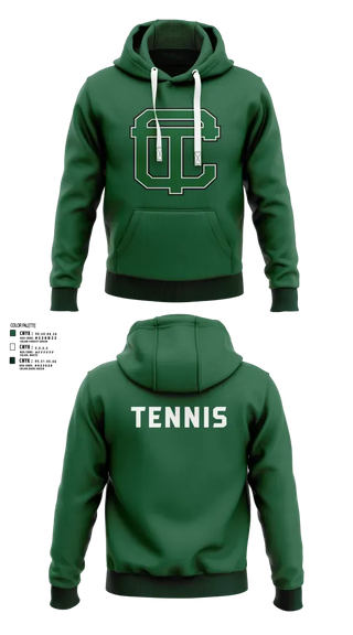 Hoodie, Cass Technical High School Girls Varsity Tennis Team, Tennis, Teamtime, Team time, sublimation, custom sports apparel, team uniforms, spirit wear, spiritwear, sports uniforms, custom shirts, team store, custom team store, fundraiser sports, apparel fundraiser