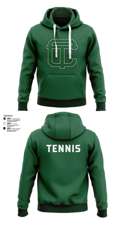 Cass Technical High School Girls Varsity Tennis Team 63156221 Hoodie - 3