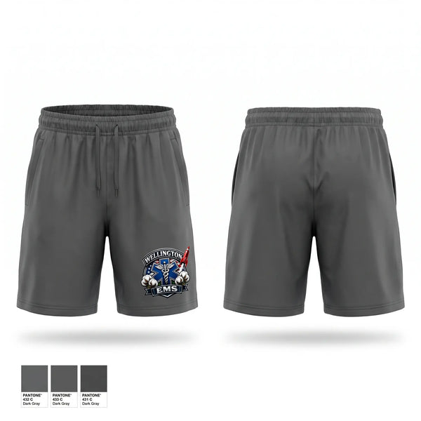 Athletic Shorts With Pockets, Wellington EMS, EMS/EMT, Teamtime, Team time, sublimation, custom sports apparel, team uniforms, spirit wear, spiritwear, sports uniforms, custom shirts, team store, custom team store, fundraiser sports, apparel fundraiser