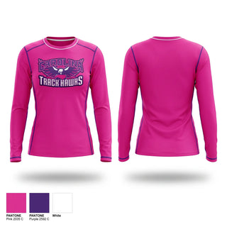 Long Sleeve Performance Shirt, Carolina Track Hawks, Track & Field, Teamtime, Team time, sublimation, custom sports apparel, team uniforms, spirit wear, spiritwear, sports uniforms, custom shirts, team store, custom team store, fundraiser sports, apparel fundraiser