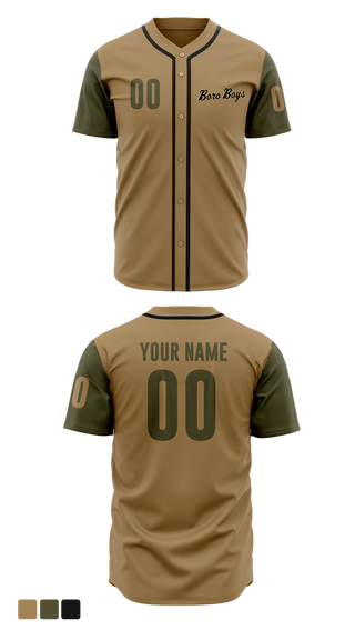 Full Button Baseball Jersey, Boro Boys, Baseball, Teamtime, Team time, sublimation, custom sports apparel, team uniforms, spirit wear, spiritwear, sports uniforms, custom shirts, team store, custom team store, fundraiser sports, apparel fundraiser