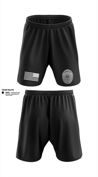 Athletic Shorts With Pockets, Police High Risk Unit, Police, Teamtime, Team time, sublimation, custom sports apparel, team uniforms, spirit wear, spiritwear, sports uniforms, custom shirts, team store, custom team store, fundraiser sports, apparel fundraiser