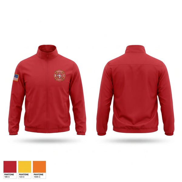 Windbreaker, Strawn VFD, Fire Department, Teamtime, Team time, sublimation, custom sports apparel, team uniforms, spirit wear, spiritwear, sports uniforms, custom shirts, team store, custom team store, fundraiser sports, apparel fundraiser