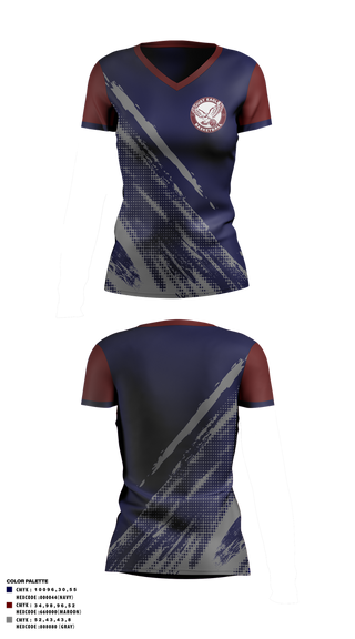 Womens Short Sleeve Vneck Shirt, team name, Men's Basketball, Teamtime, Team time, sublimation, custom sports apparel, team uniforms, spirit wear, spiritwear, sports uniforms, custom shirts, team store, custom team store, fundraiser sports, apparel fundraiser