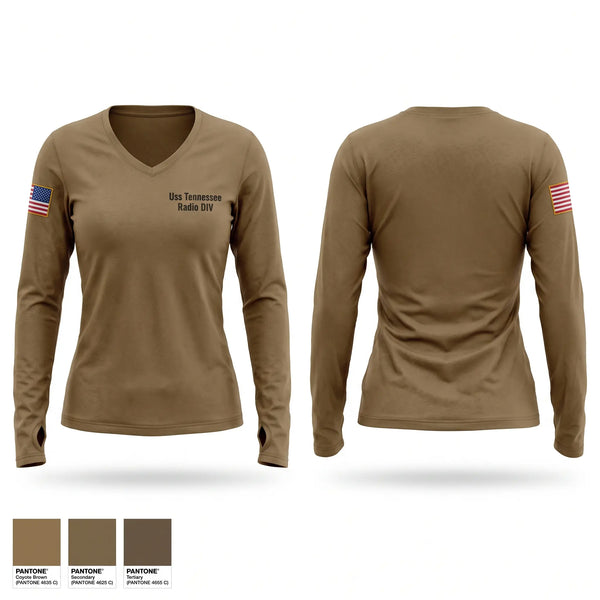 Old School Cotton Feel Shirt, Uss Tennessee Radio DIV, Navy, Teamtime, Team time, sublimation, custom sports apparel, team uniforms, spirit wear, spiritwear, sports uniforms, custom shirts, team store, custom team store, fundraiser sports, apparel fundraiser