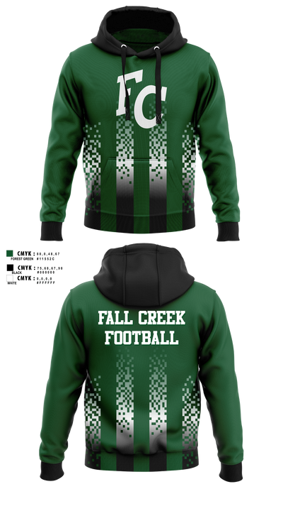 Fall Creek Football Hoodie - 10