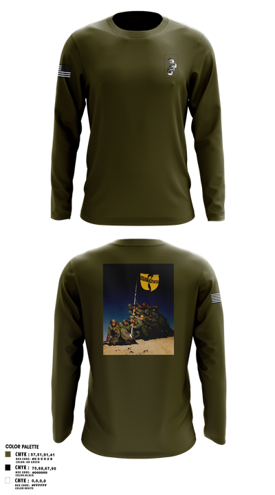 Hole Diggers 54913619 Long Sleeve Performance Shirt 1