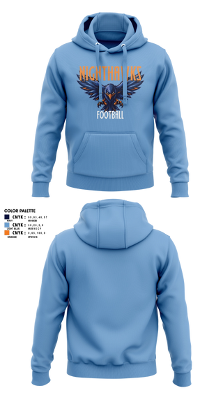 Hoodie, Herbert Akins Road Middle School, Track & Field, Teamtime, Team time, sublimation, custom sports apparel, team uniforms, spirit wear, spiritwear, sports uniforms, custom shirts, team store, custom team store, fundraiser sports, apparel fundraiser