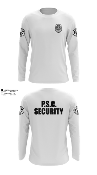Long Sleeve Performance Shirt, Security, Police, Teamtime, Team time, sublimation, custom sports apparel, team uniforms, spirit wear, spiritwear, sports uniforms, custom shirts, team store, custom team store, fundraiser sports, apparel fundraiser