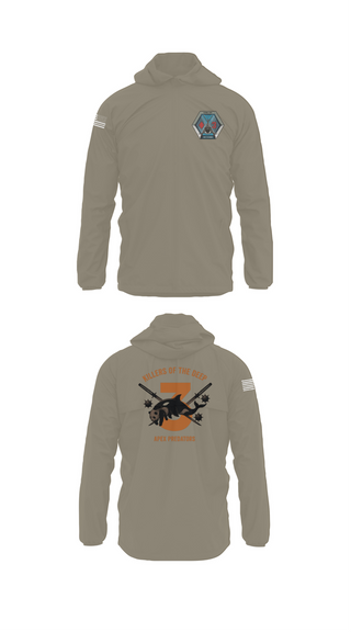 Windbreaker, UUVRON THREE, Navy, Teamtime, Team time, sublimation, custom sports apparel, team uniforms, spirit wear, spiritwear, sports uniforms, custom shirts, team store, custom team store, fundraiser sports, apparel fundraiser