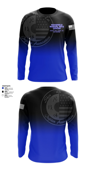 Long Sleeve Performance Shirt, Mansfield Martial Arts Center, , Teamtime, Team time, sublimation, custom sports apparel, team uniforms, spirit wear, spiritwear, sports uniforms, custom shirts, team store, custom team store, fundraiser sports, apparel fundraiser