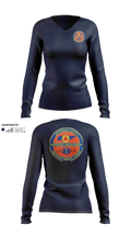 JEFFERSON COUNTY EMS Women's Long Sleeve V-neck Shirt - 31