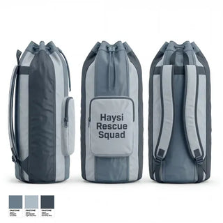 Gear Bag, Haysi Rescue Squad, EMS/EMT, Teamtime, Team time, sublimation, custom sports apparel, team uniforms, spirit wear, spiritwear, sports uniforms, custom shirts, team store, custom team store, fundraiser sports, apparel fundraiser