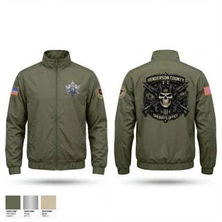 Windbreaker, Henderson County Sheriff’s Office, Police, Teamtime, Team time, sublimation, custom sports apparel, team uniforms, spirit wear, spiritwear, sports uniforms, custom shirts, team store, custom team store, fundraiser sports, apparel fundraiser
