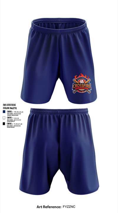 Crossfire 12u Athletic Shorts With Pockets - 2