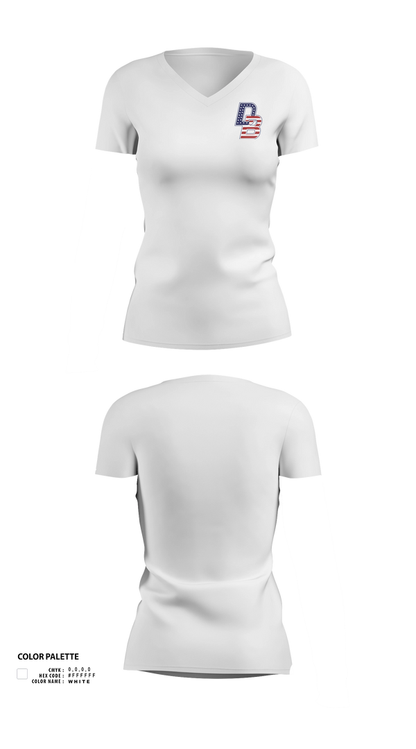 Womens Short Sleeve Vneck Shirt, Don Bosco Wrestling 26-27, Wrestling, Teamtime, Team time, sublimation, custom sports apparel, team uniforms, spirit wear, spiritwear, sports uniforms, custom shirts, team store, custom team store, fundraiser sports, apparel fundraiser