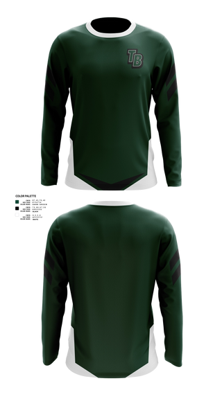 Long Sleeve Performance Shirt, Twelve Bridges Rhinos, Men's Volleyball, Teamtime, Team time, sublimation, custom sports apparel, team uniforms, spirit wear, spiritwear, sports uniforms, custom shirts, team store, custom team store, fundraiser sports, apparel fundraiser