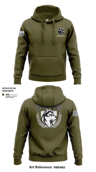 Hoodie, DINFOS, Army, Teamtime, Team time, sublimation, custom sports apparel, team uniforms, spirit wear, spiritwear, sports uniforms, custom shirts, team store, custom team store, fundraiser sports, apparel fundraiser