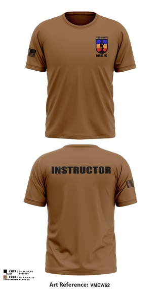 Short Sleeve Performance Shirt, 2/254 RTI, Army, Teamtime, Team time, sublimation, custom sports apparel, team uniforms, spirit wear, spiritwear, sports uniforms, custom shirts, team store, custom team store, fundraiser sports, apparel fundraiser