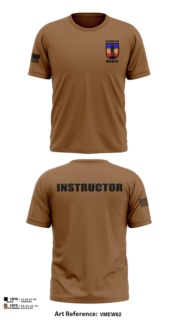 Old School Cotton Feel Shirt, 2/254 RTI, Army, Teamtime, Team time, sublimation, custom sports apparel, team uniforms, spirit wear, spiritwear, sports uniforms, custom shirts, team store, custom team store, fundraiser sports, apparel fundraiser